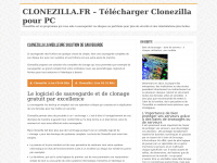 Clonezilla.fr