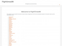 flighttimes99.com