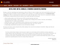 classicmetalroofingsystems.com