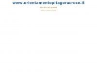 Orientamentopitagoracroce.it