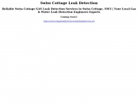 Swisscottageleakdetection.londonleakdetection.net