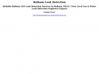 Balhamleakdetection.londonleakdetection.net