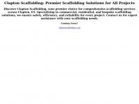 Claptonscaffolding.co.uk