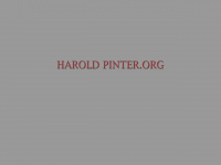 Haroldpinter.org