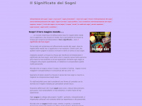 Significatodeisogni.net