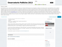 Osservatoriopolitiche2013.wordpress.com