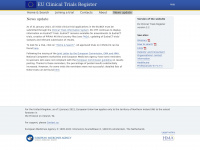 Clinicaltrialsregister.eu