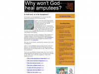 whywontgodhealamputees.com