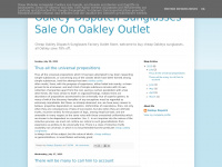 Oakleydispatchoutlet.blogspot.com