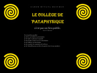 College-de-pataphysique.fr