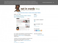 Notinwords.blogspot.com